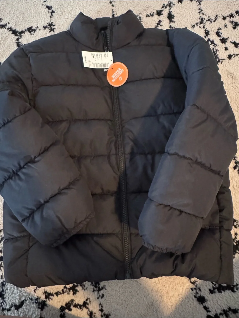 The Children's Place Black Puffer Jacket for Kids